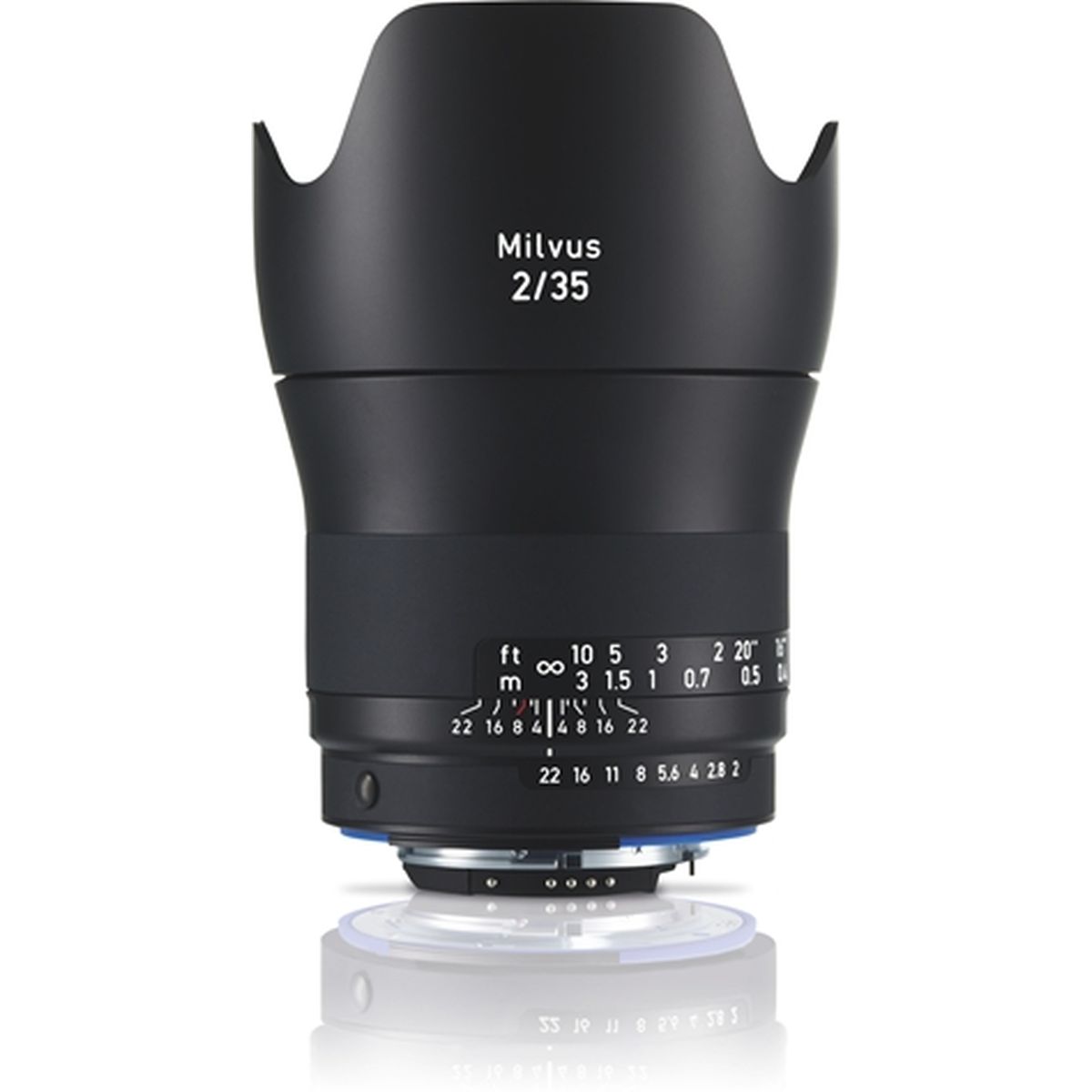 Zeiss Carl Milvus 2/35M SLR Groothoeklens Nikon F Zwart
