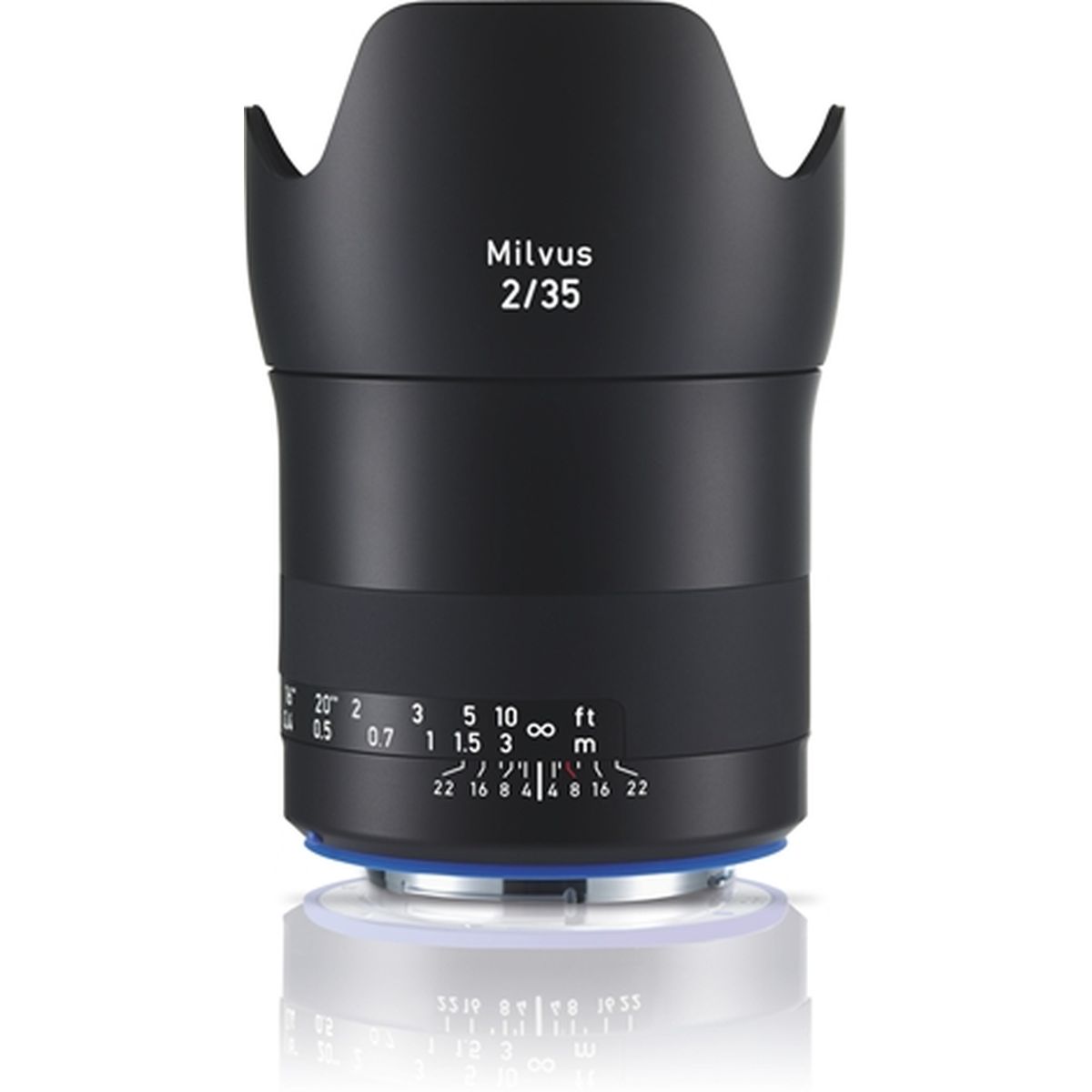 Zeiss Carl Milvus 2/35M SLR Groothoeklens Canon EF Zwart