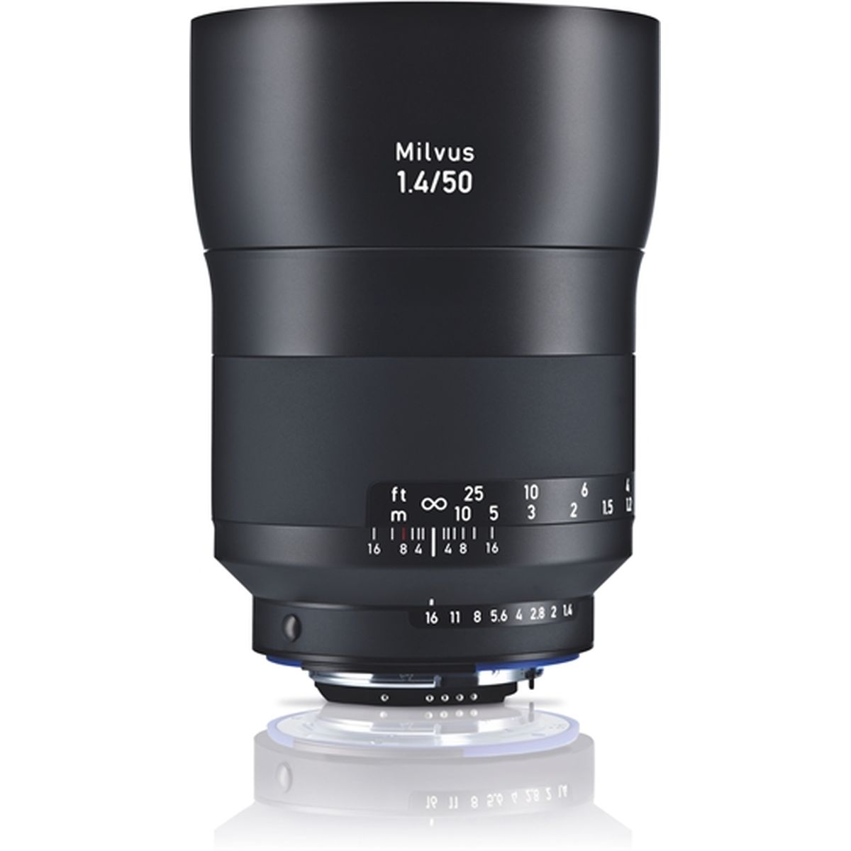 Zeiss Carl Milvus 1.4/50 SLR Standaardlens Nikon F Zwart