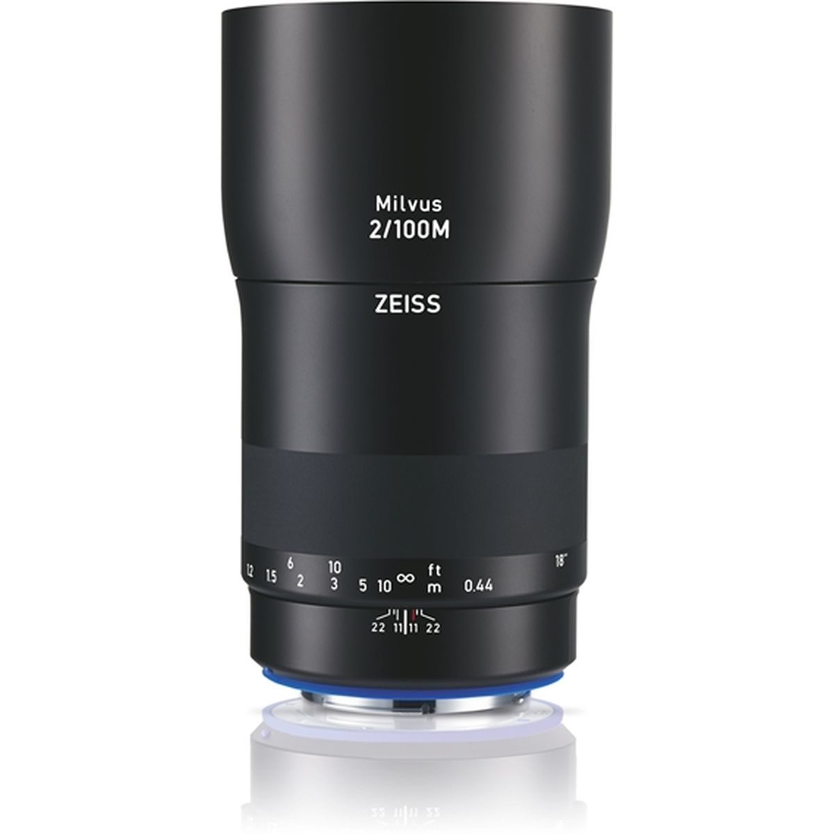 Zeiss Carl Milvus 2/100M SLR Macrolens Canon EF Zwart