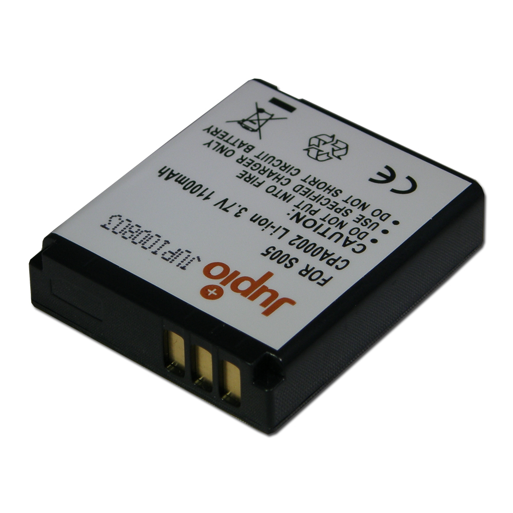 Jupio CGA-S005E / DMW-BCC12 / D-Li106 / DB-60 / DB-65 / BP-DC4 / LB-080 / NP-70 1100 mAh