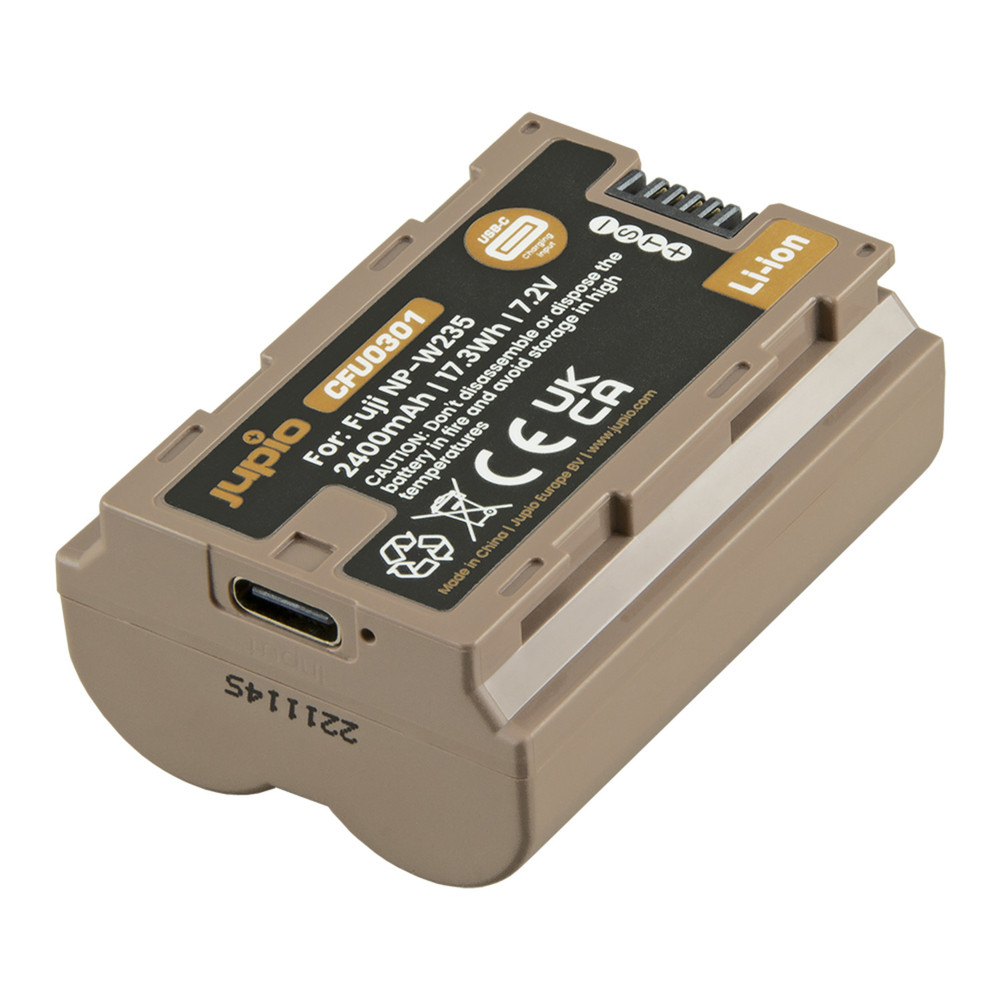 Jupio NP-W235 *ULTRA C* (USB-C input) 2400mAh