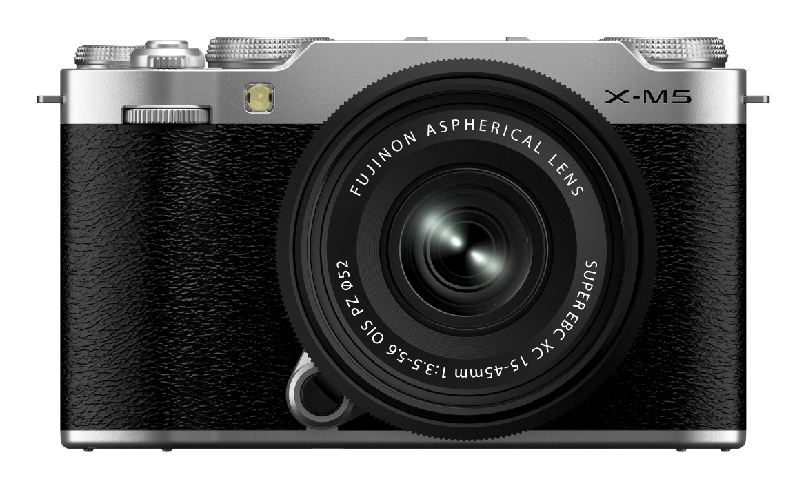 Fujifilm X-M5 Silver + XC15-45mm f/3.5-5.6 OIS PZ