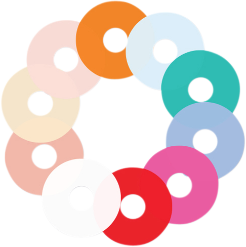 Rotolight 10-Piece Add-On Color FX Filter Pack for AEOS LED Light