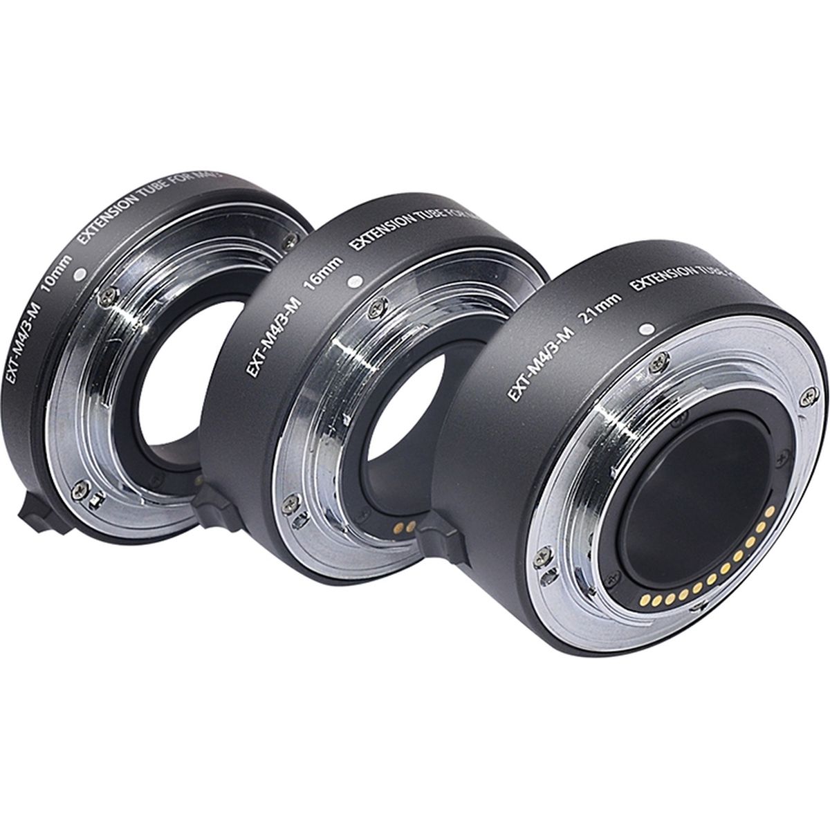 McoPlus EXT-Micro4/3 Metal MacroExtensionTube Set 10+16+21
