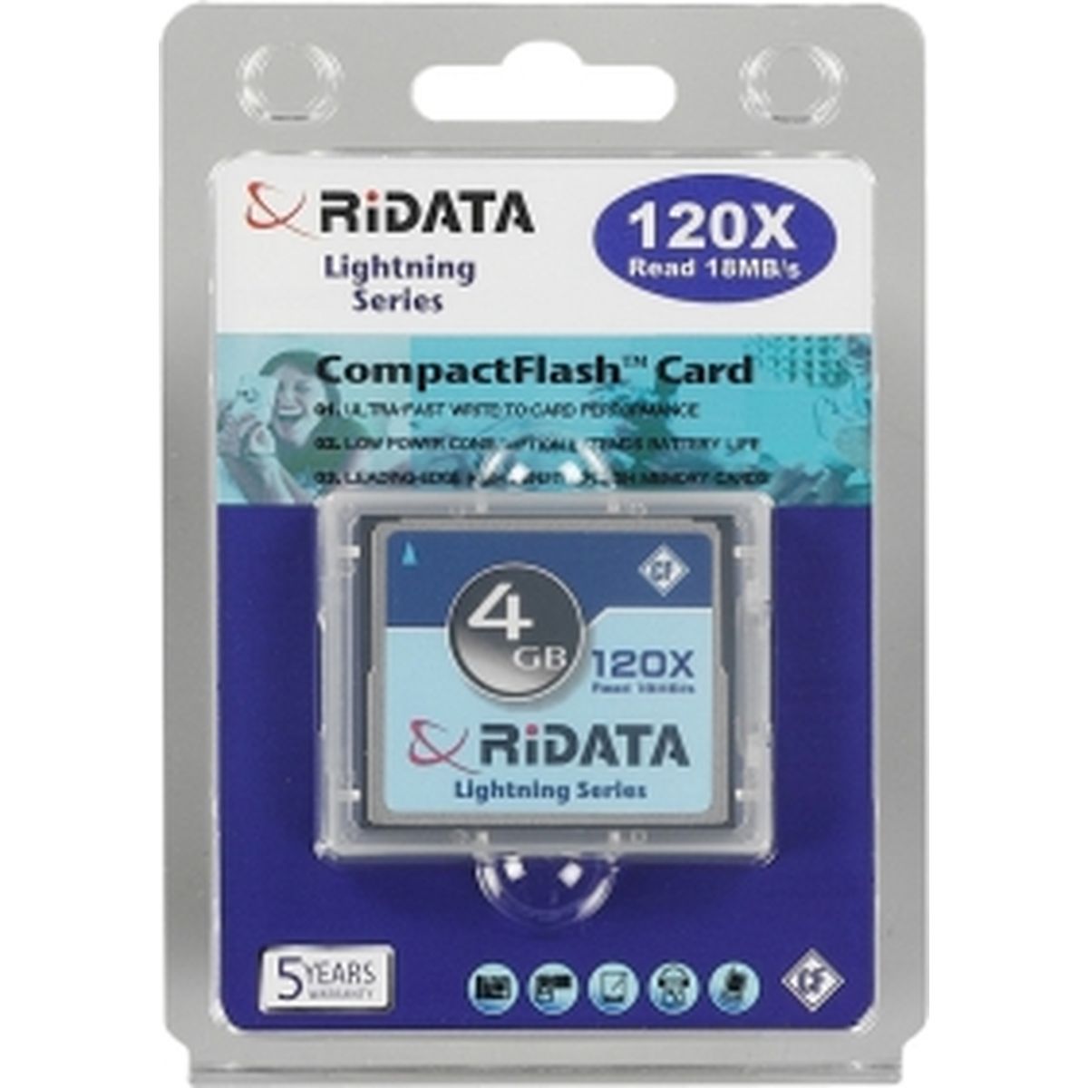 Ridata CompactFlash 4GB 120xspeed