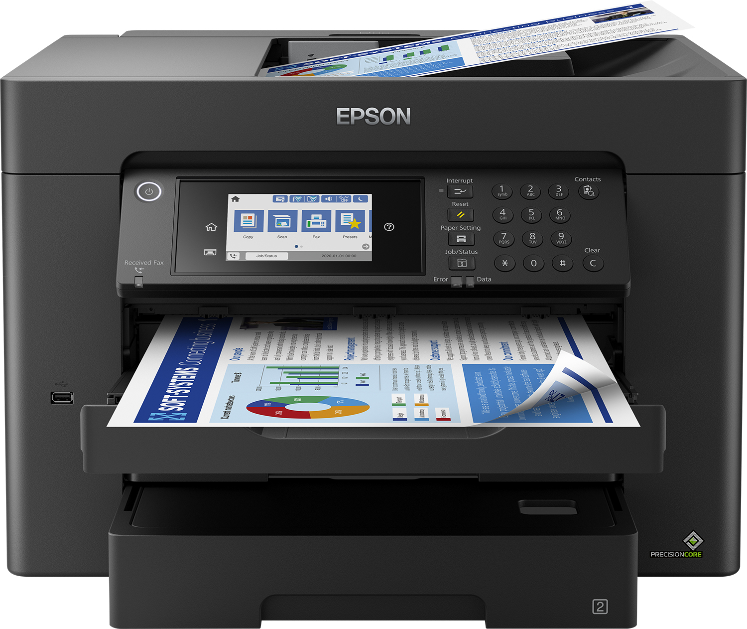 Epson WorkForce WF-7840DTWF Inkjet Printers A3
