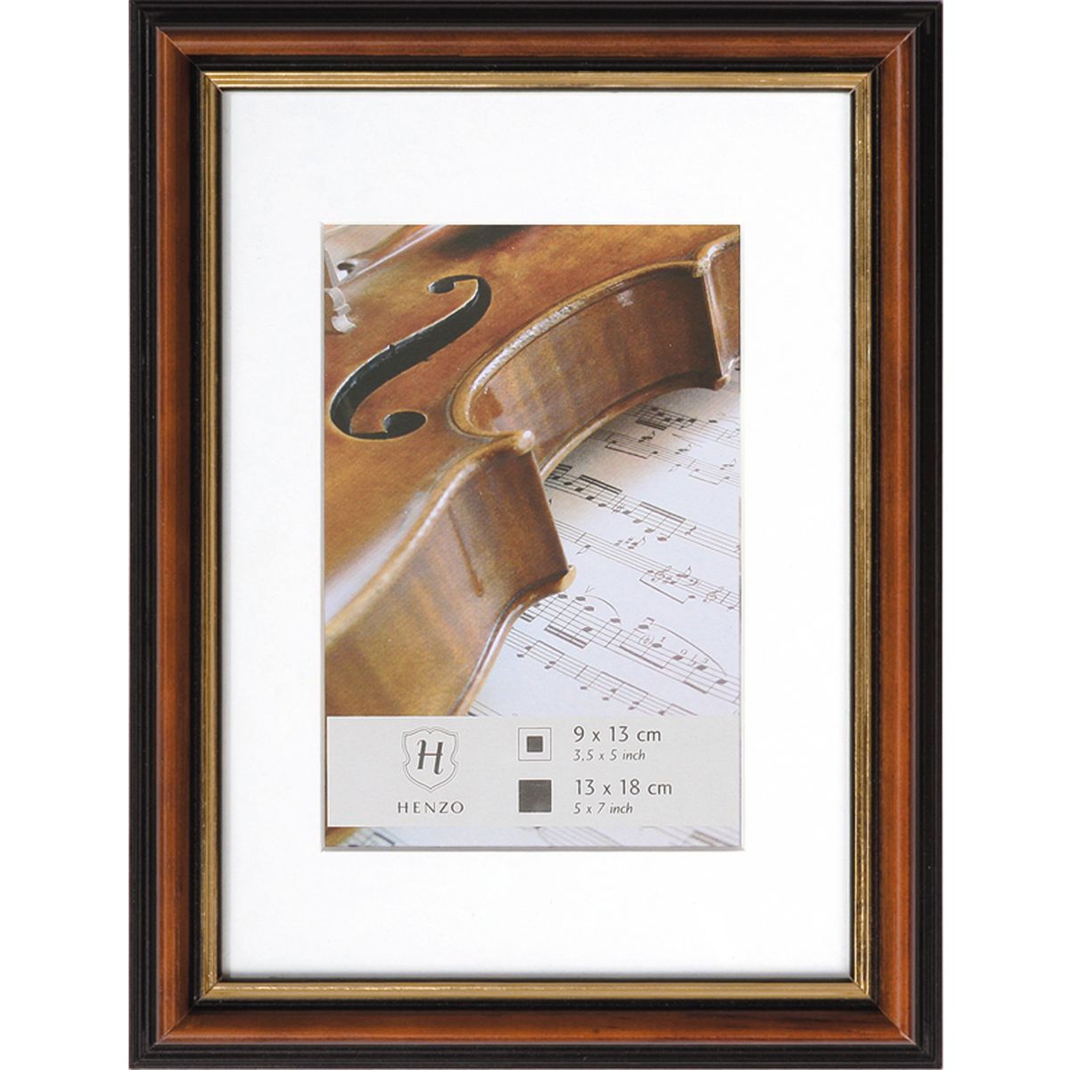 Henzo Verona 13x18 Frame donkerbruin afbeelding