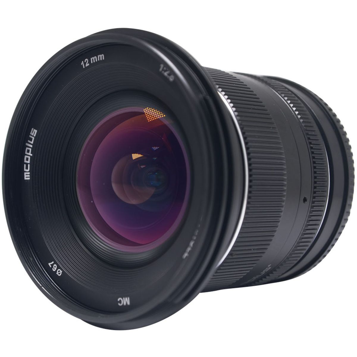 McoPlus MCO12mm F/2,8 Fujifilm Zwart