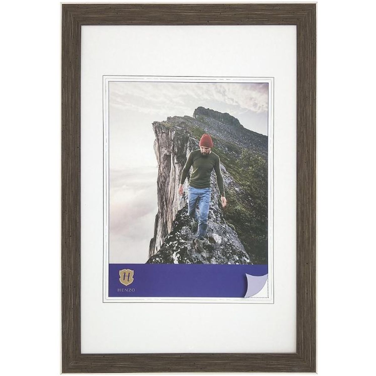 Henzo WPC Frame Edge 20x30 dbruin