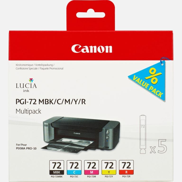 Canon PGI-72 MBK/C/M/Y/R Multipack