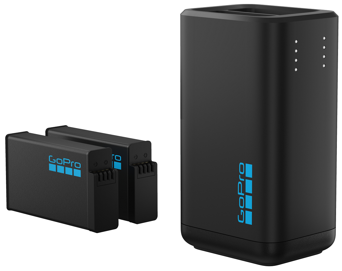 GoPro Dual Battery Charger MAX2 w/ 2 X Batteries