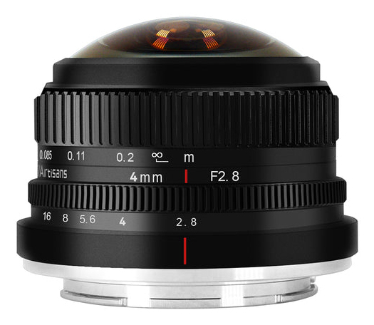 7Artisans A012B-M MILC/SLR Groothoeklens type "fish eye" Zwart