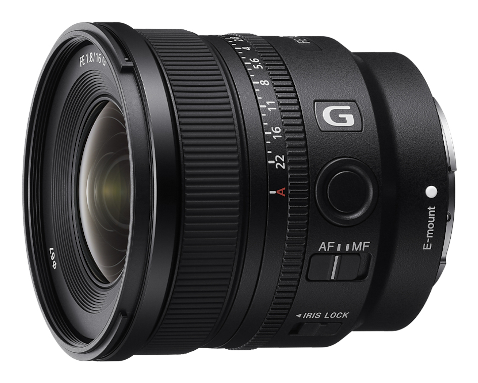 Sony FE 16mm F1.8 G MILC Groothoek Zwart