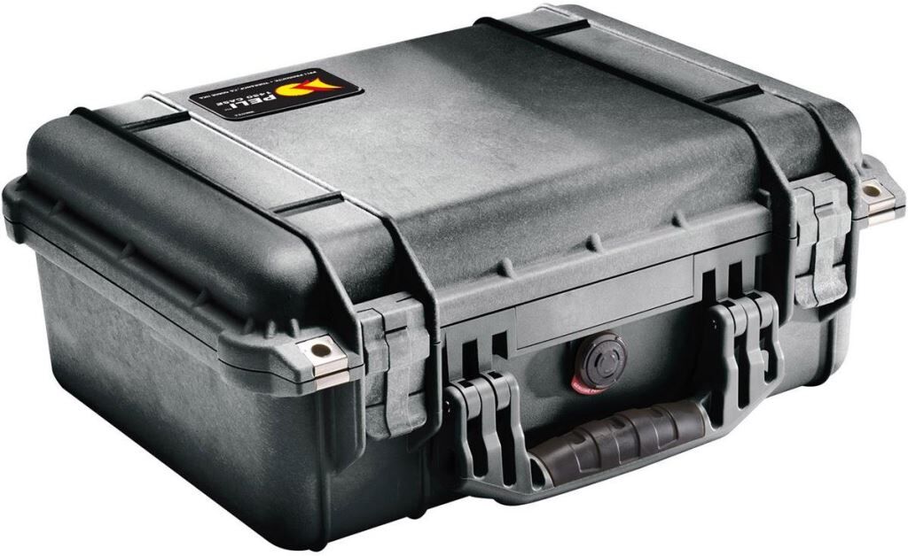 Peli 1450 zwart foam