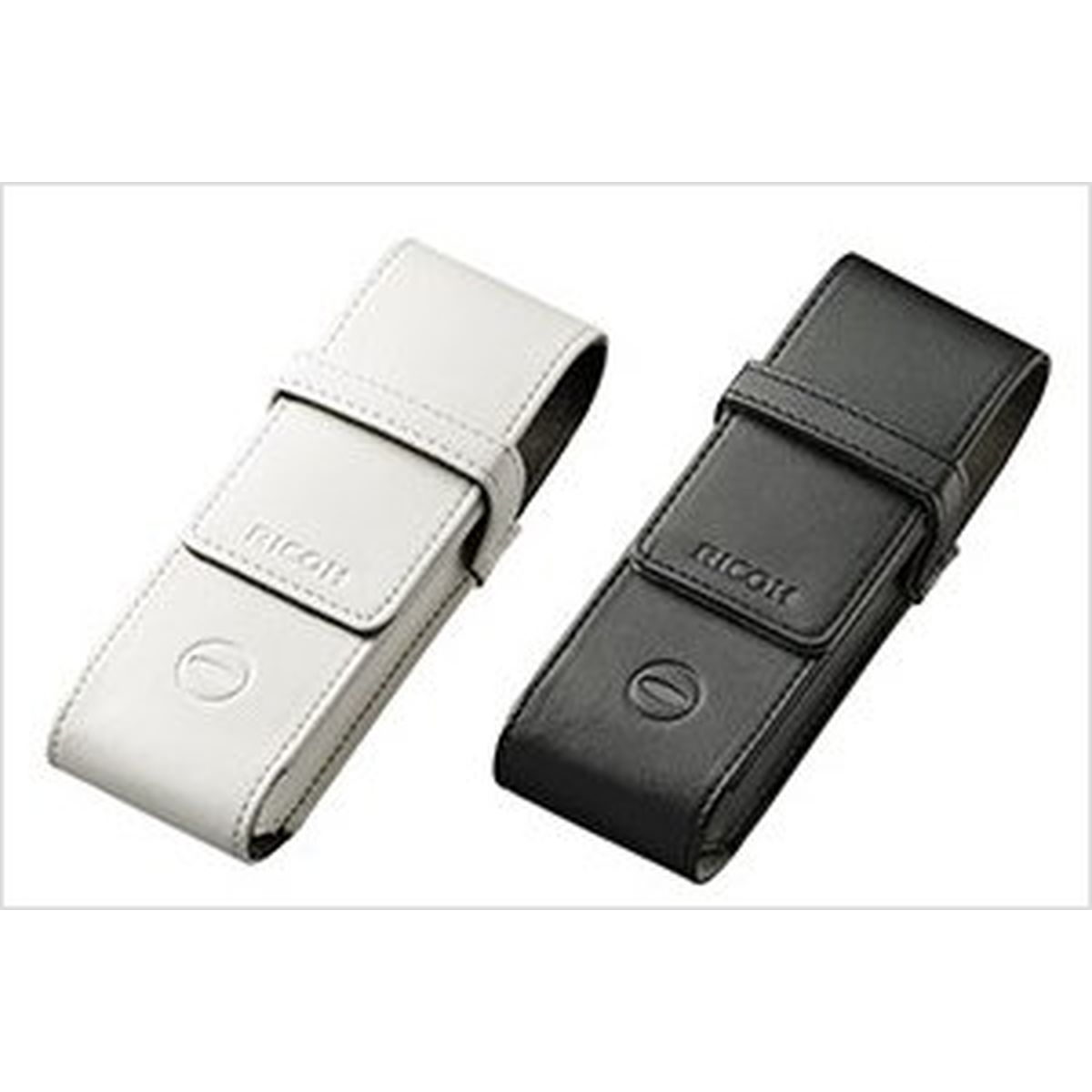 Ricoh Lederen tas wit voor THETA
