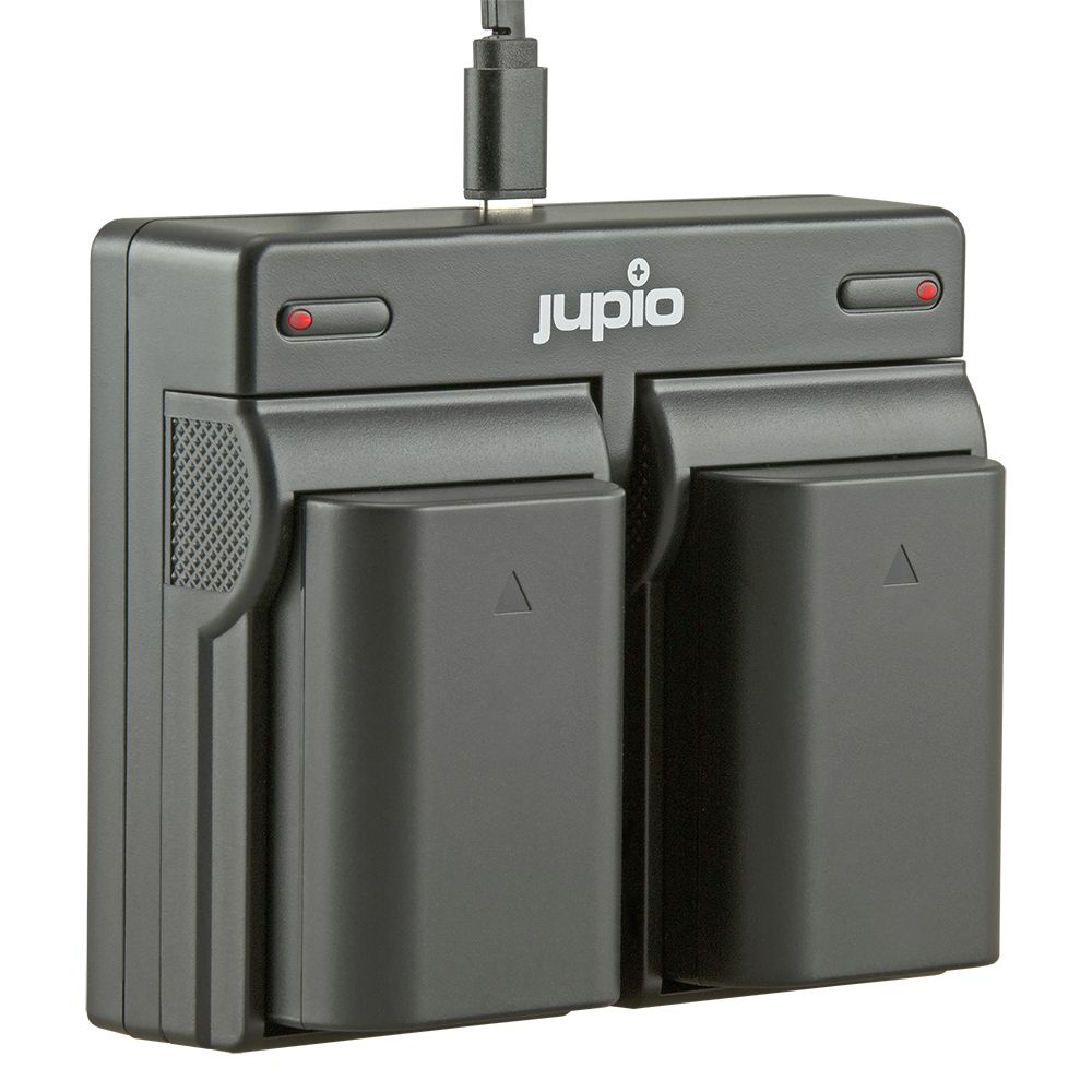 Jupio Value Pack: 2x Battery BLX-1 / BLX1 2280mAh + USB Dual Charger
