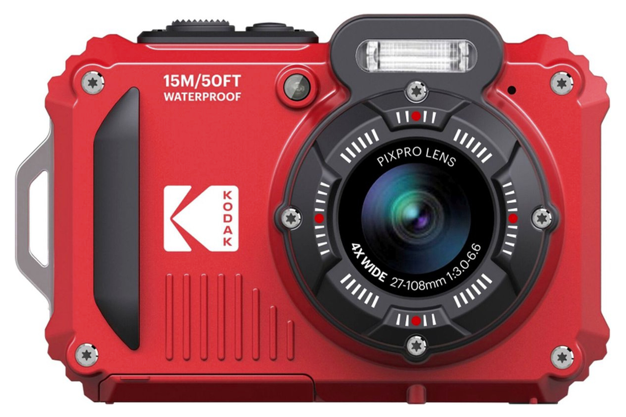 Kodak Waterproof WPZ2 4X Zoom WiFi Red