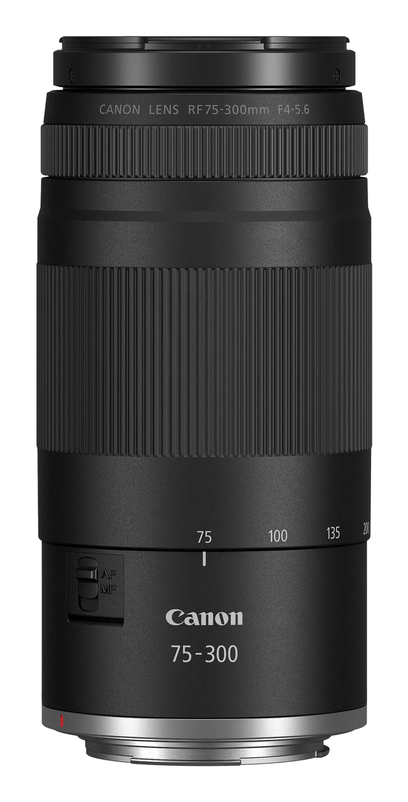 Canon RF 75-300 mm F4-5.6 Cropped frame(APS-C) camera Zoomlens Zwart