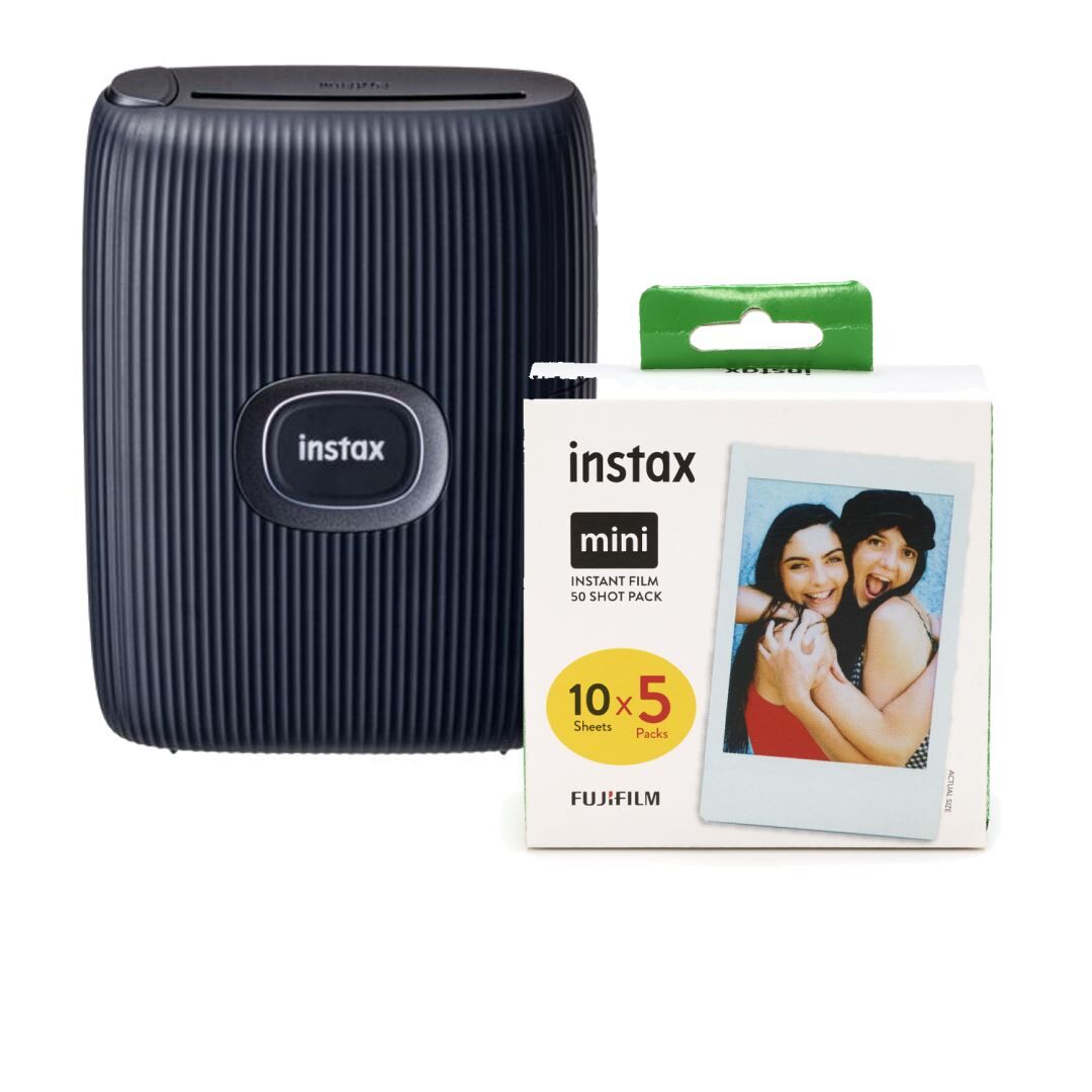 Fujifilm Instax mini link 2 printer starterskit Space Blue