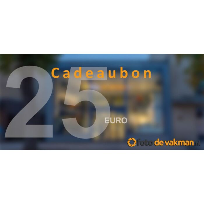 Foto De Vakman: Cadeaubon t.w.v. 25 euro