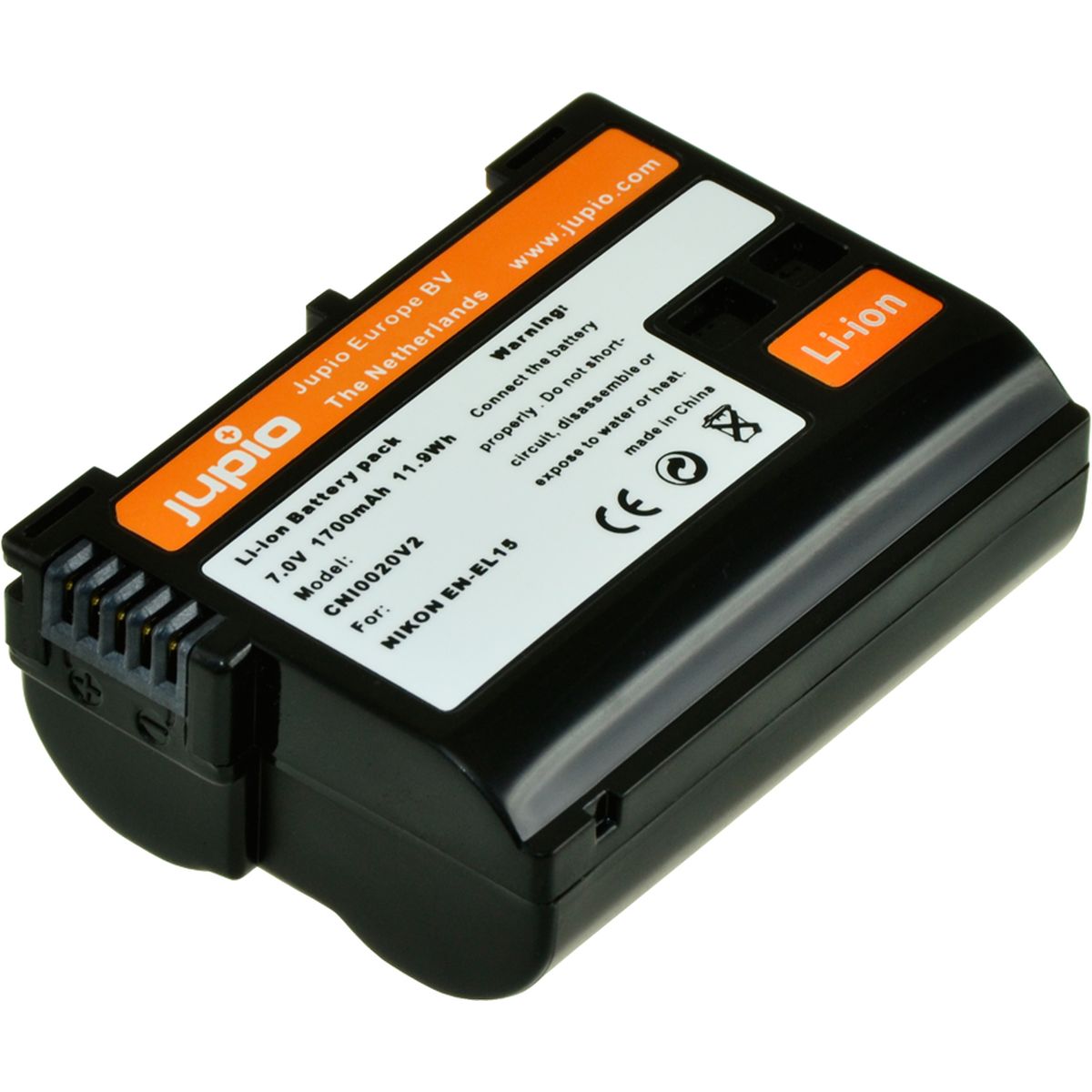 Jupio EN-EL15 / EN-EL15A 1700mAh
