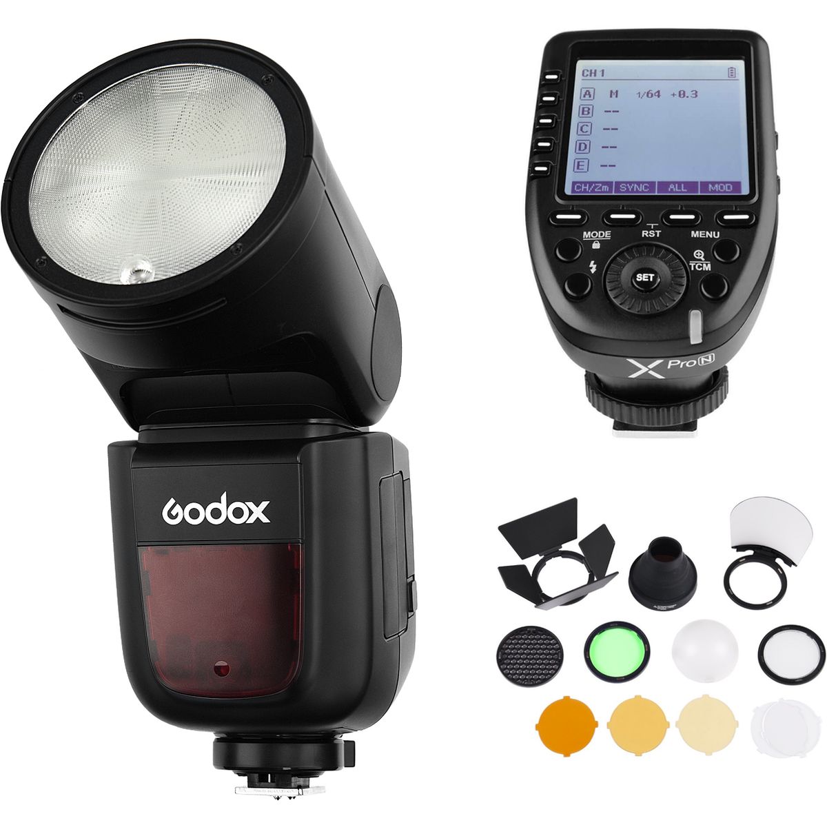 Godox Speedlite V1 Canon X-Pro Trigger Accessories Kit