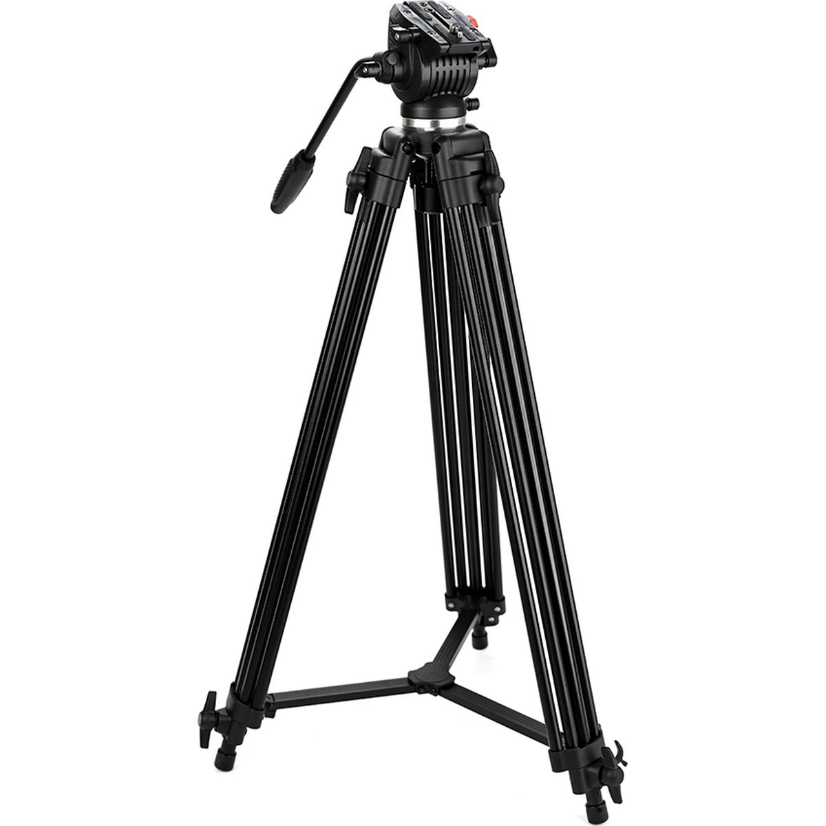 Caruba Videostar 177 Pro Videostatief + Liquid Damped Head afbeelding