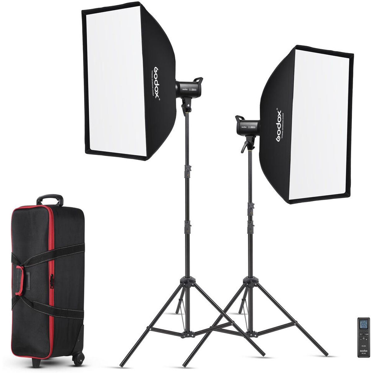 Godox SL100BI LED Video Light Two Light Kit