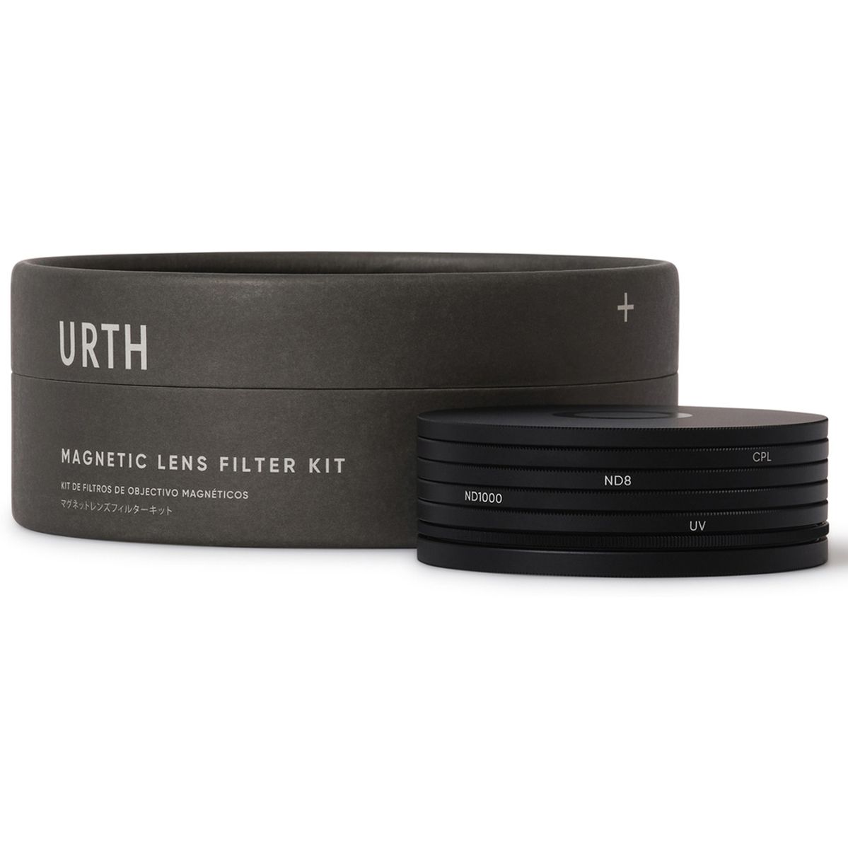 Urth 77mm Magnetic Essential Kit (Plus+) (Uv+cpl+nd8+nd1000)