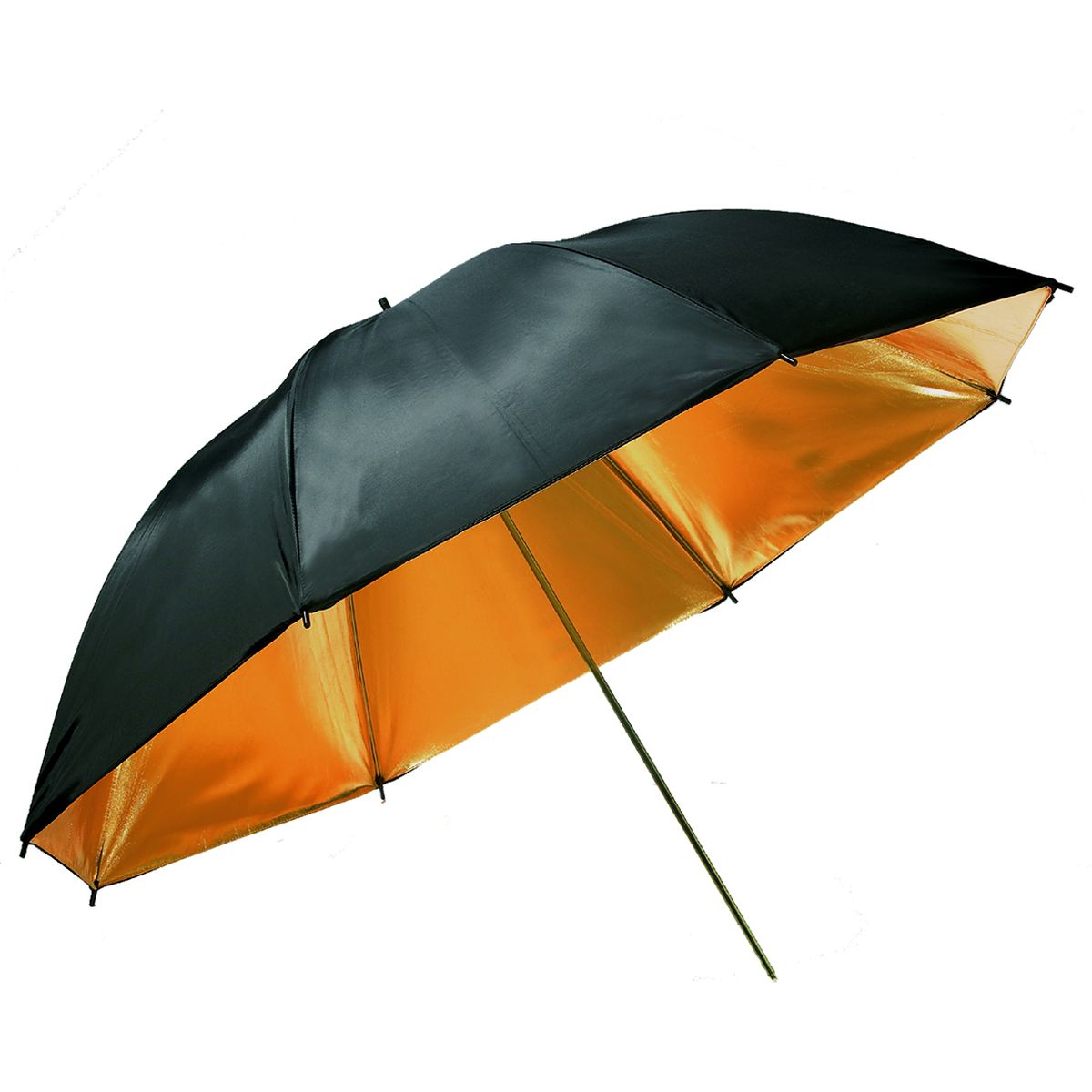 Visico Dual-Duty Paraplu UB-006G Zwart/goud 90cm