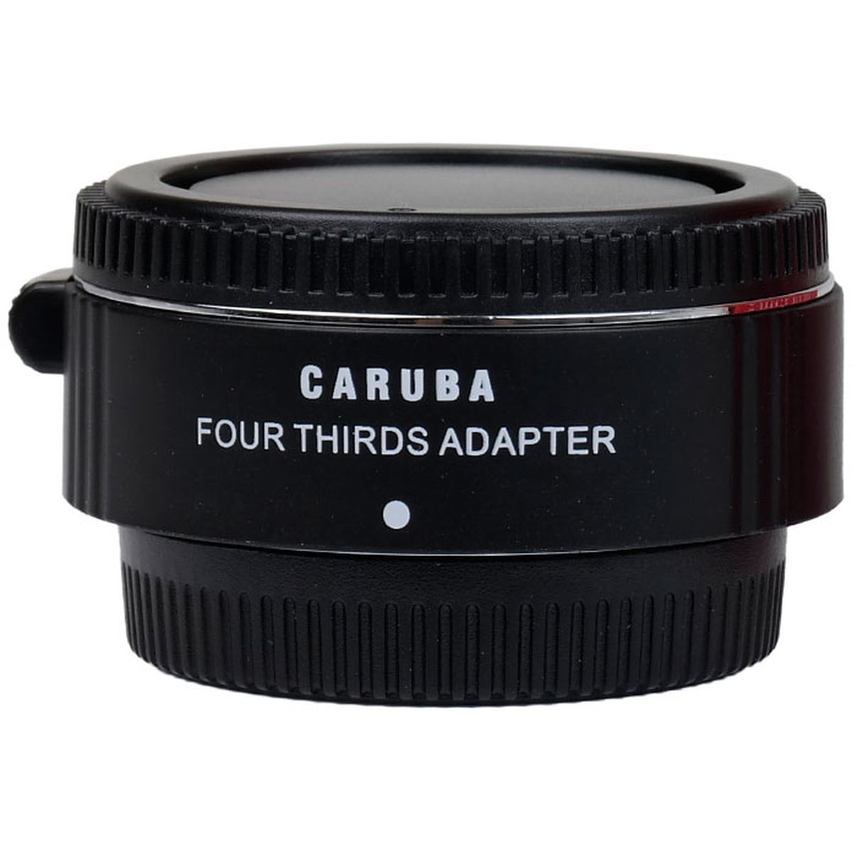 Caruba Mount Adapter Olympus Micro 4/3 - 4/3 Chroom afbeelding