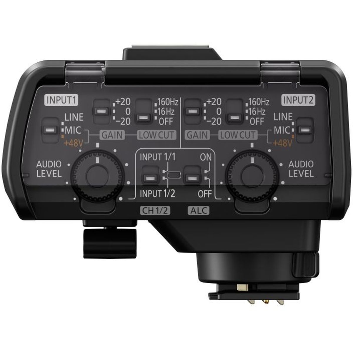 Panasonic DMW-XLR1E Microphone Adapter voor o.a GH5/G9 II/S5/S5 II
