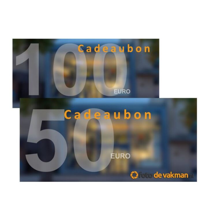 Foto De Vakman: Cadeaubon t.w.v. 150 euro