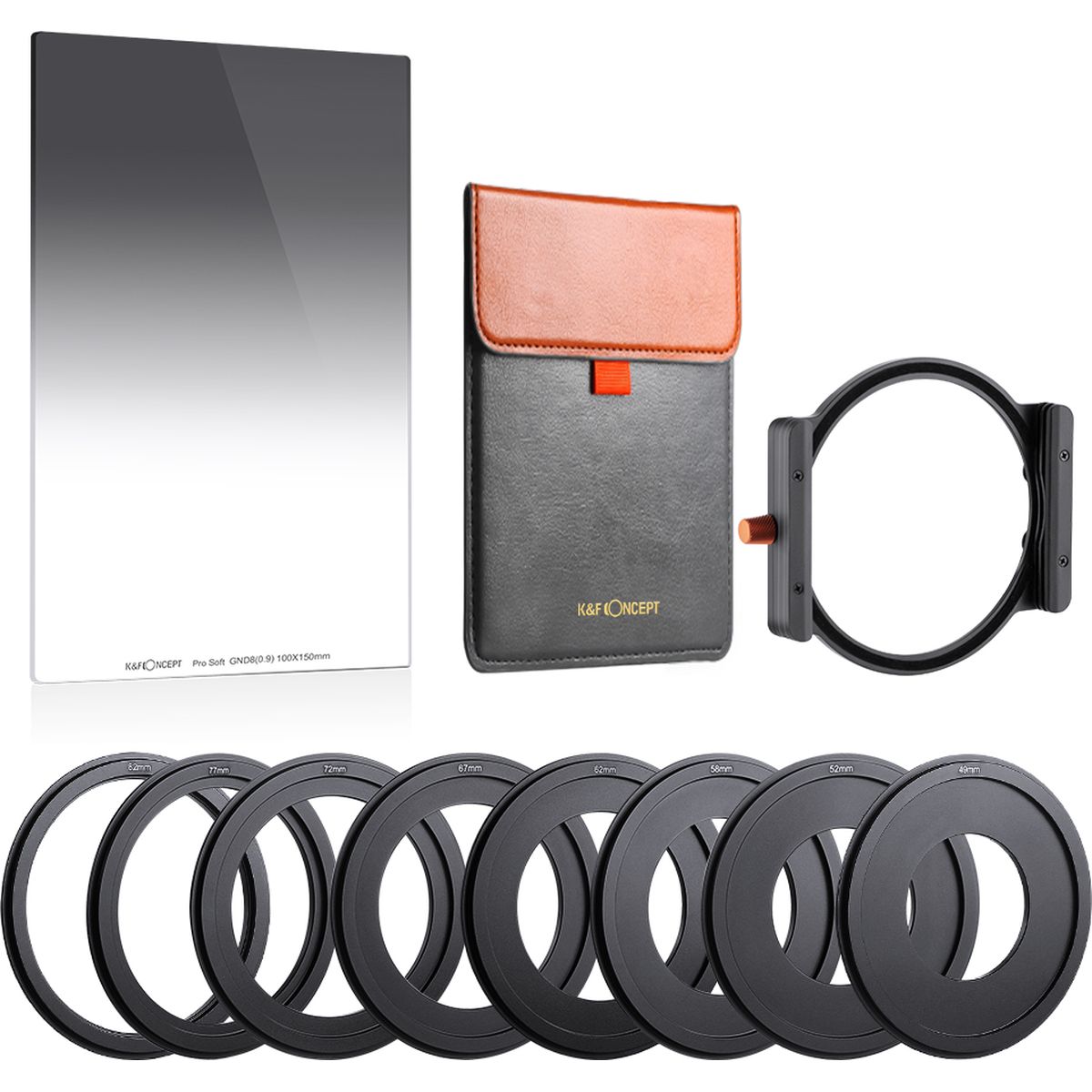 K&F Concept Filterkit Square: Holder GND8 Soft
