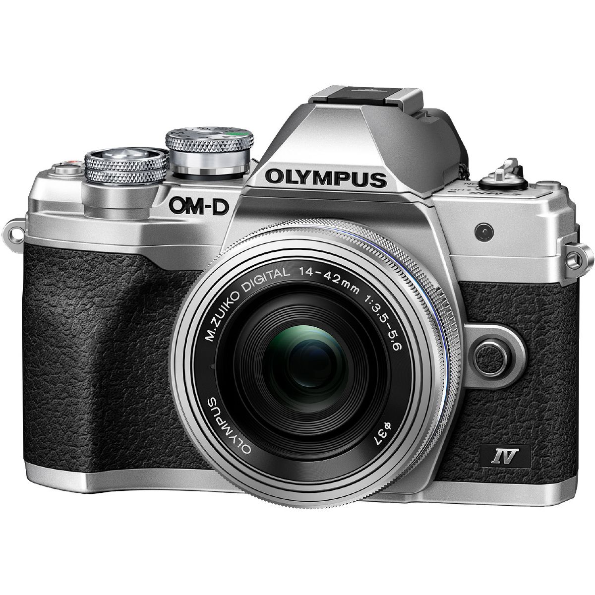 Olympus E-M10 IV Silver + ED 14-42mm F3.5-5.6 EZ Silver