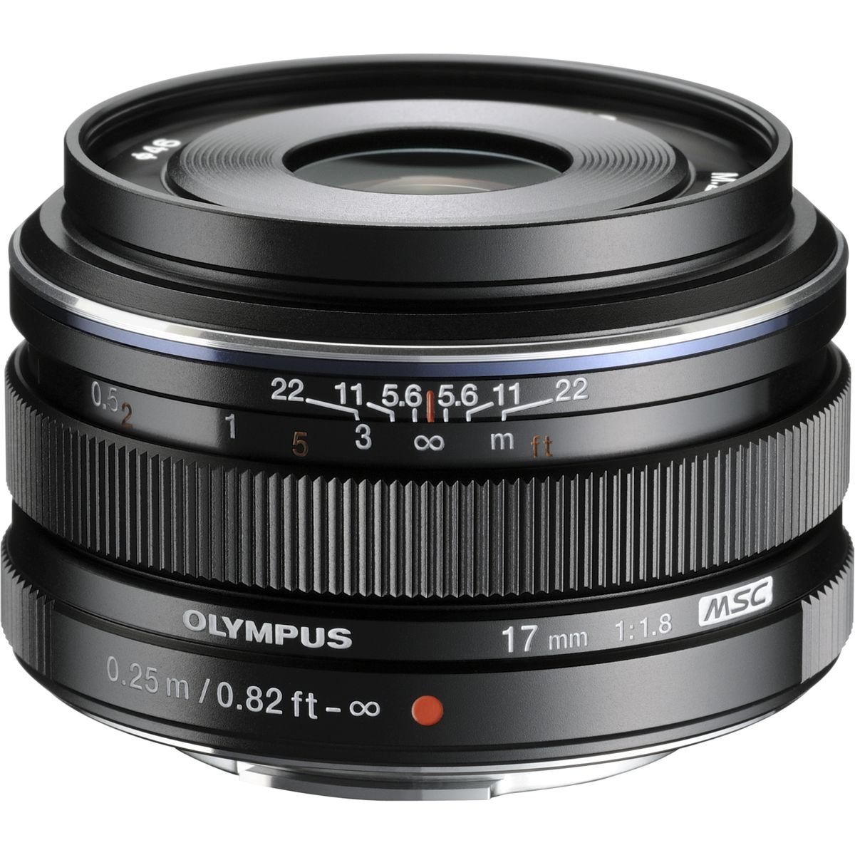 Olympus M.Zuiko Digital 17mm/F1.8 zwart