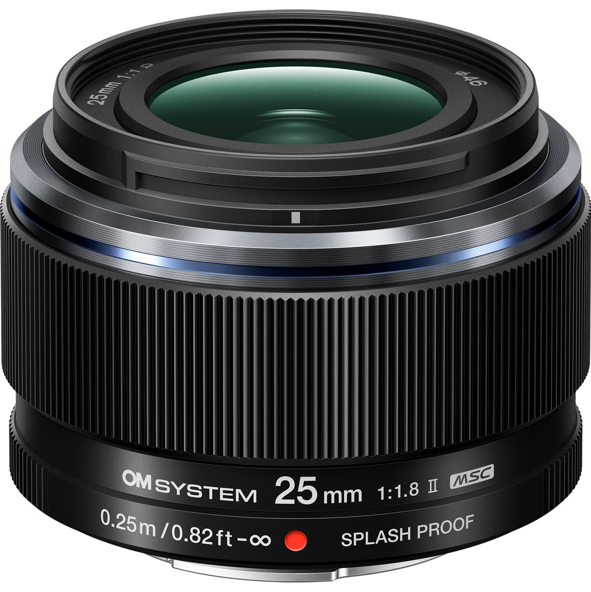OM SYSTEM M.Zuiko Digital ED 25mm f/1.8 II Black