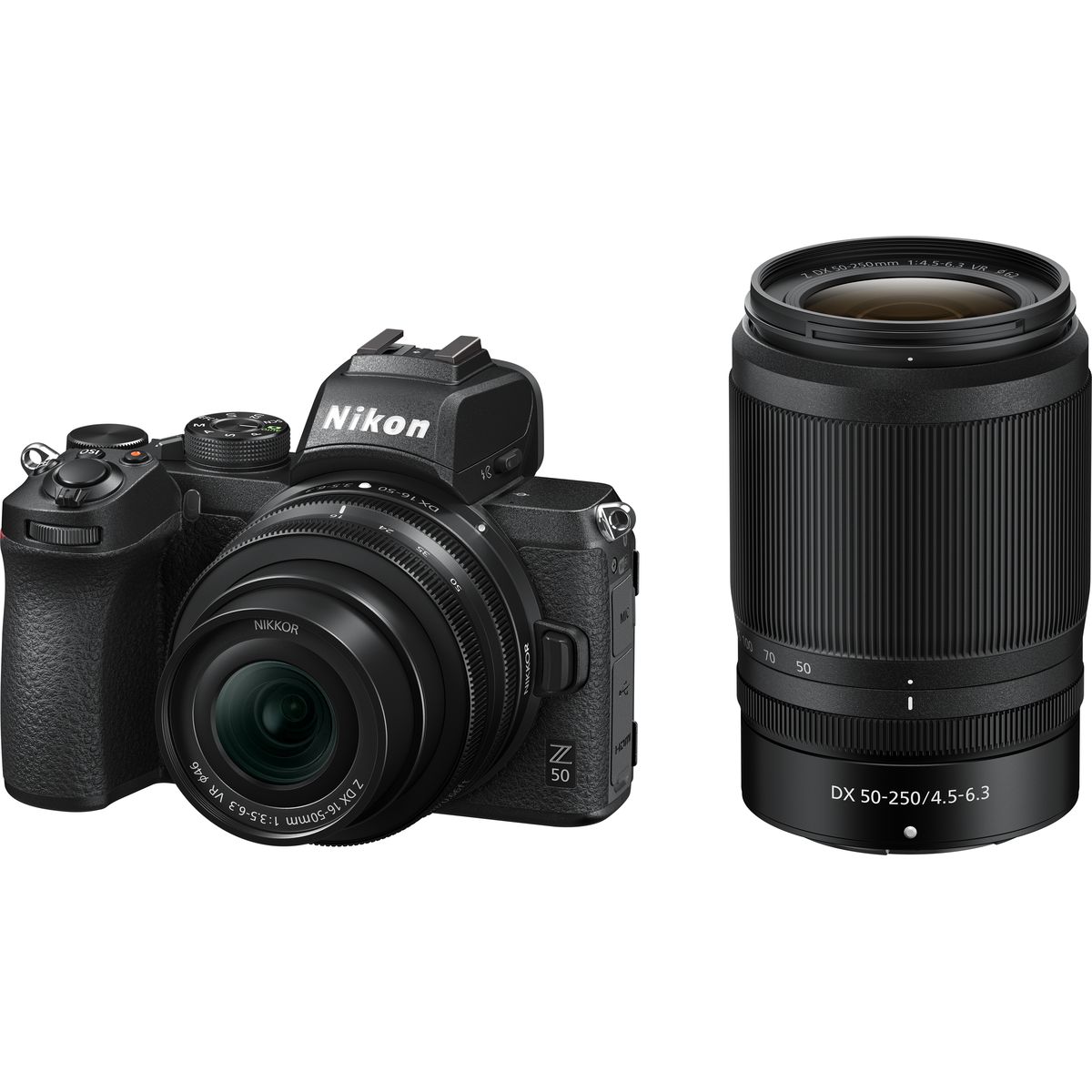 Nikon Z50 + 16-50mm+ 50-250mm