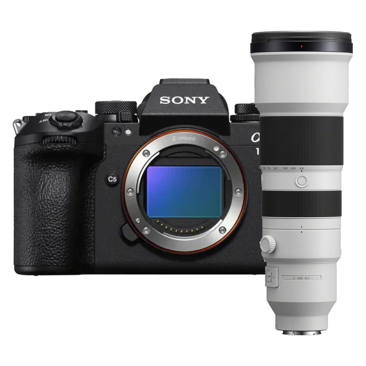 Sony A1 II Body +Sony FE 400-800mm F 6.3-8 G OSS Lens
