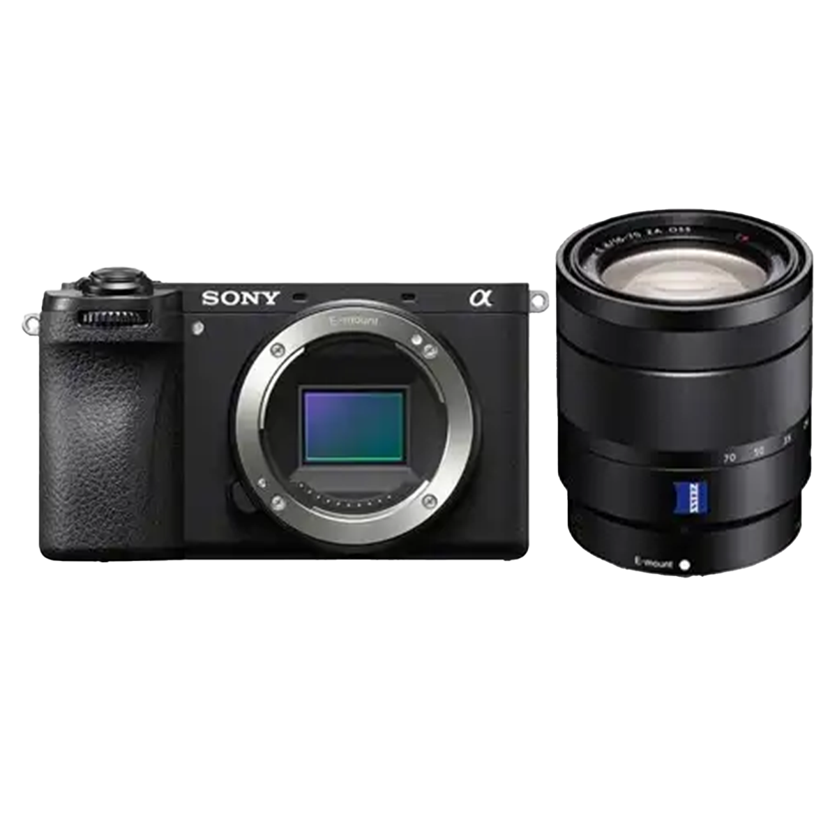 Sony A6700 body Zwart + Sony SEL 16-70mm/F4.0 Vario-Tessar Carl Zeiss