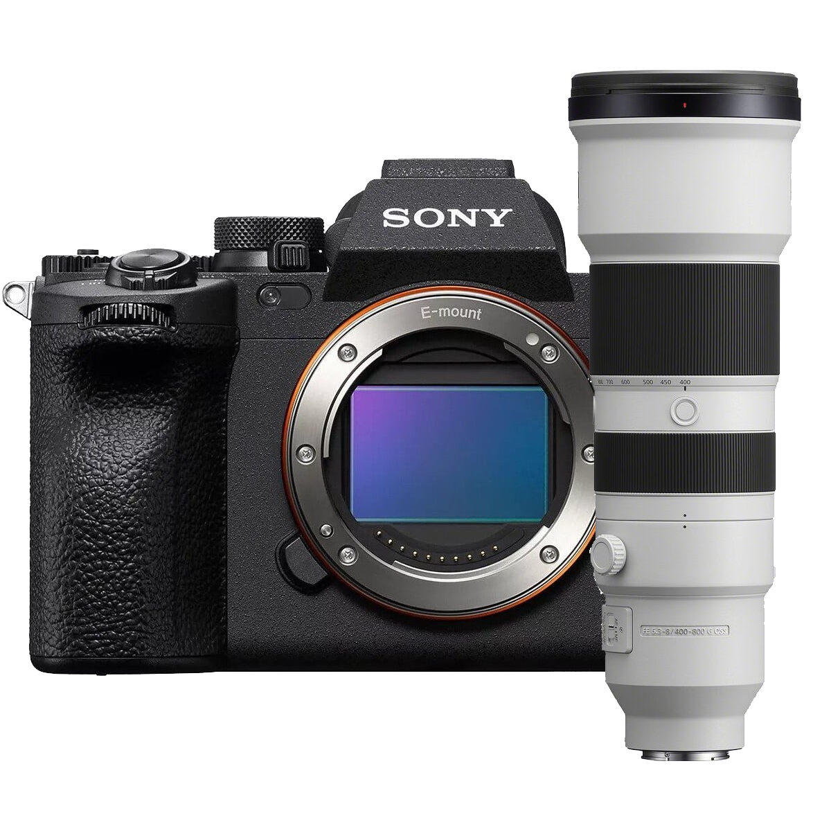 Sony A7 Mark IV body Zwart +Sony FE 400-800mm F 6.3-8 G OSS Lens