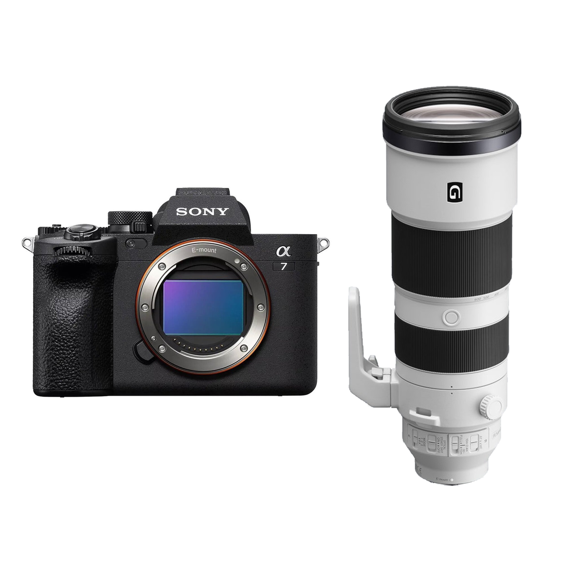 Sony A7 Mark IV body Zwart + Sony SEL FE 200-600mm F5.6-6.3 G OSS