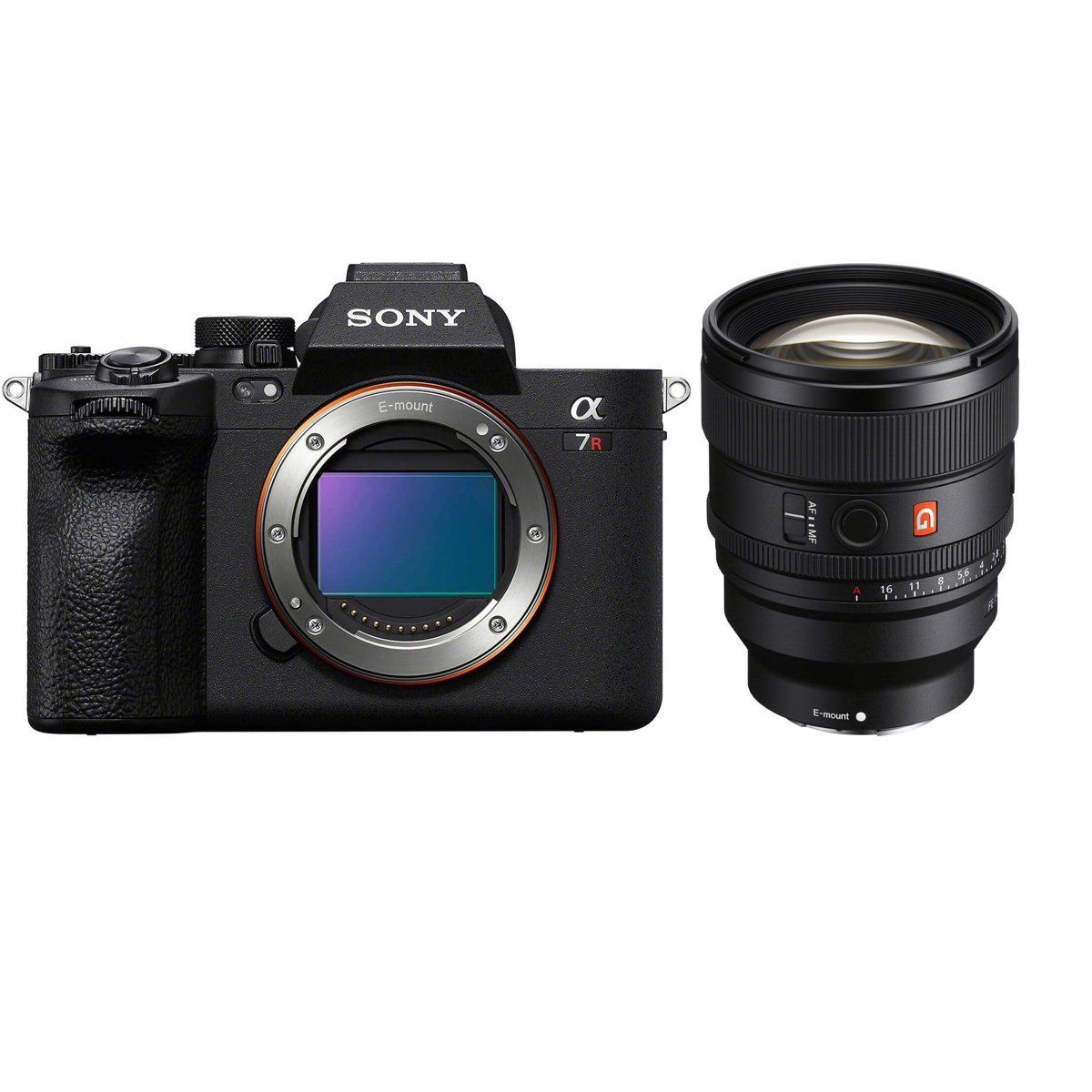Sony A7R V body Zwart + Sony SEL 85mm f/1.4 G FE FullFrame GM2