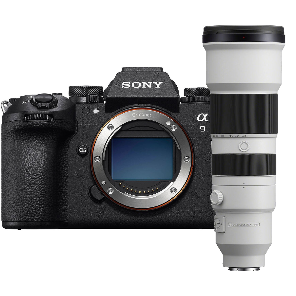 Sony A9 III Body +Sony FE 400-800mm F 6.3-8 G OSS Lens