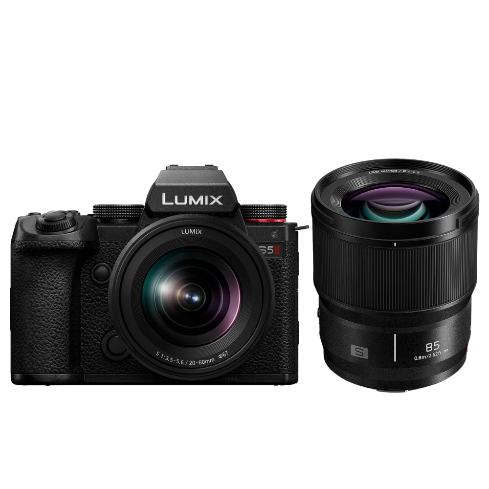 Panasonic Lumix S5II + 20-60mm f/3.5-5.6 + Lumix S 85mm f/1.8
