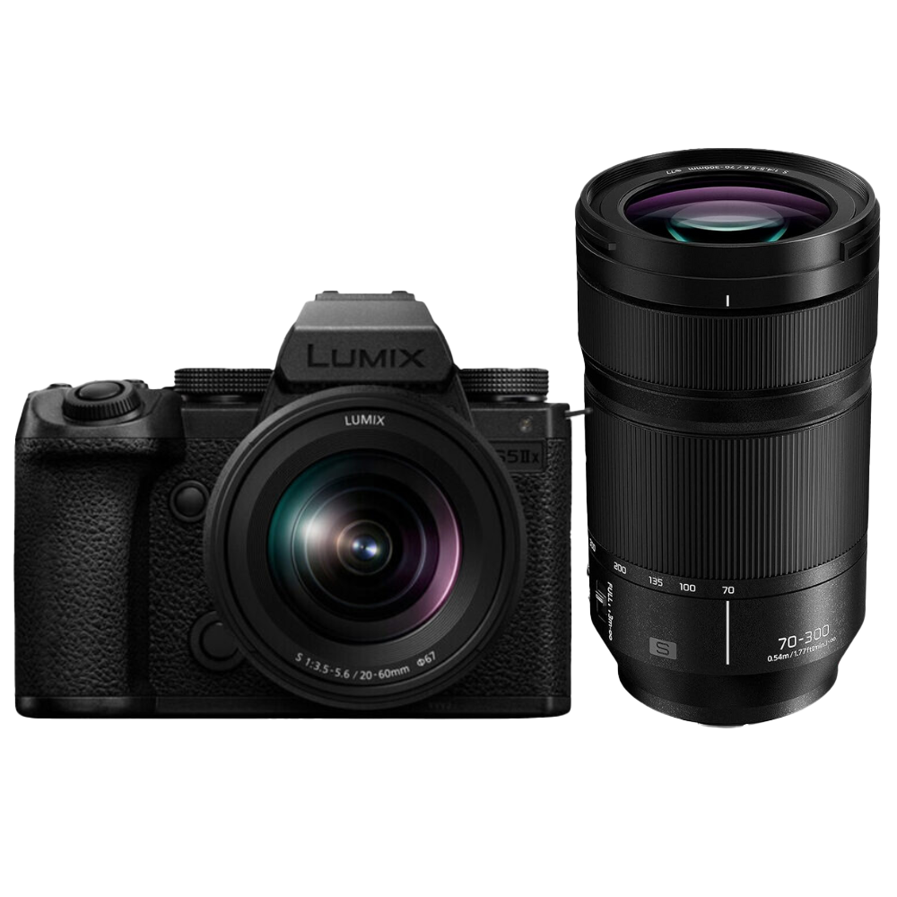 Panasonic Lumix S5IIX + 20-60mm f/3.5-5.6 + LUMIX S 70-300mm F4.5-5.6 MACRO O.I.S.