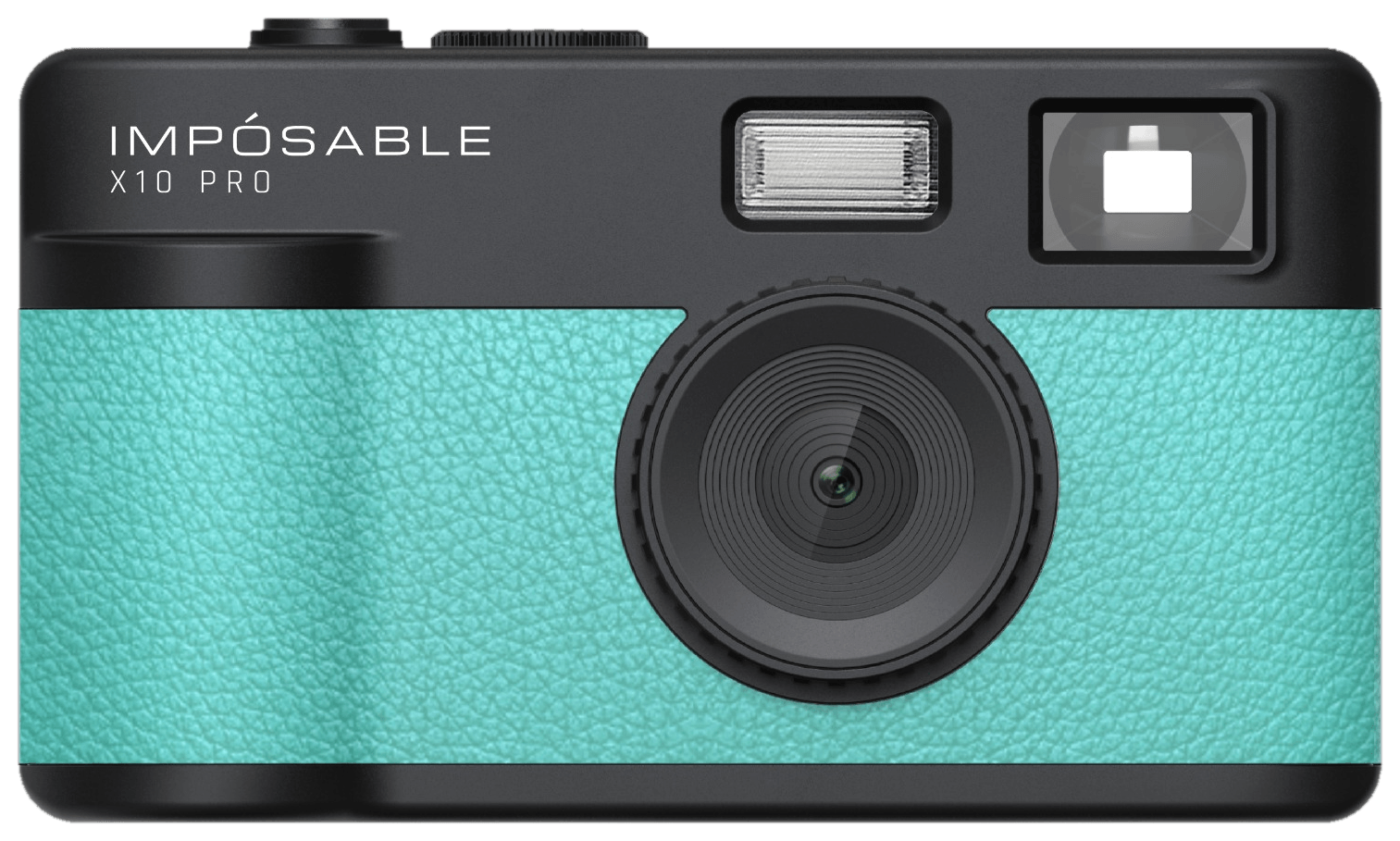 IMPÓSABLE - X10 PRO - Aqua Mint - 12MP - Screenless Retro Camera - incl 4GB Memory Card