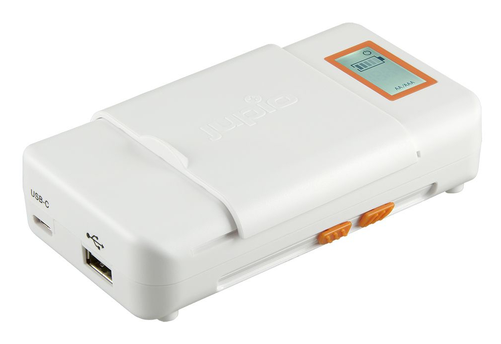 Jupio-Jupio Universal Fast Charger LCD (USB-C input)