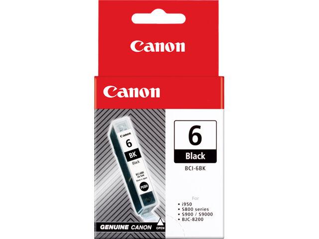 Canon BCI-6 BK zwart